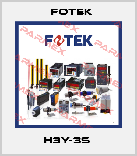 H3Y-3S  Fotek