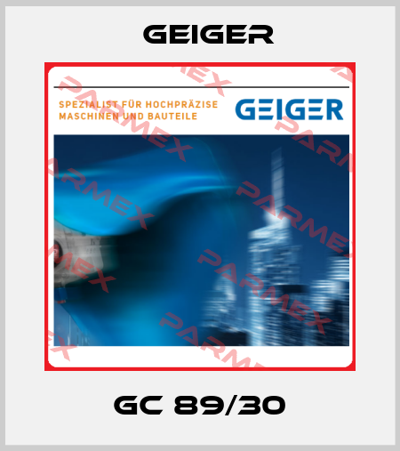 GC 89/30 Geiger