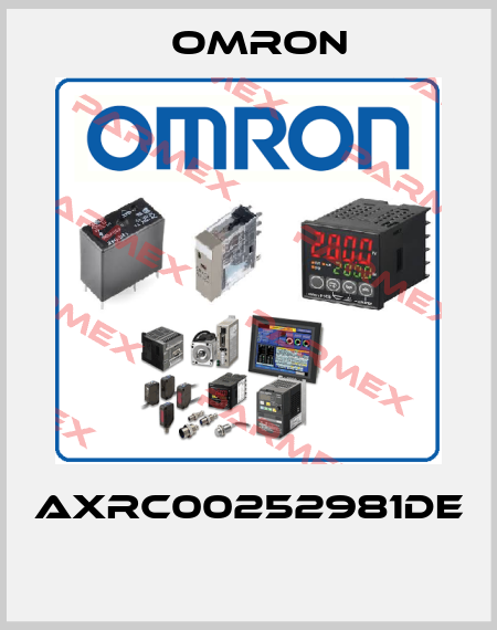 AXRC00252981DE  Omron