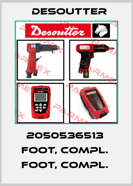 2050536513  FOOT, COMPL.  FOOT, COMPL.  Desoutter
