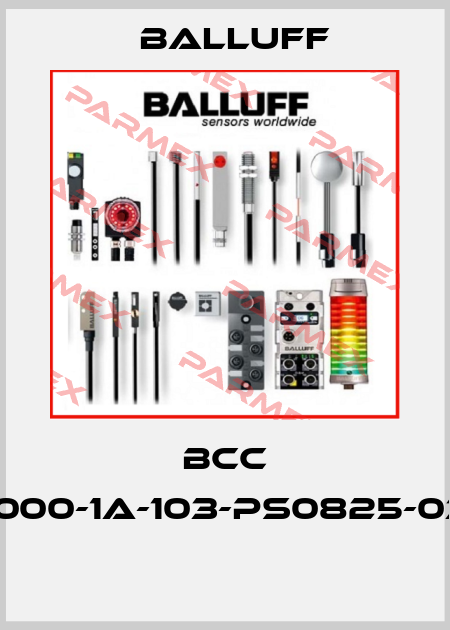 BCC M428-0000-1A-103-PS0825-030-C003  Balluff