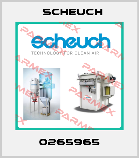 0265965 Scheuch