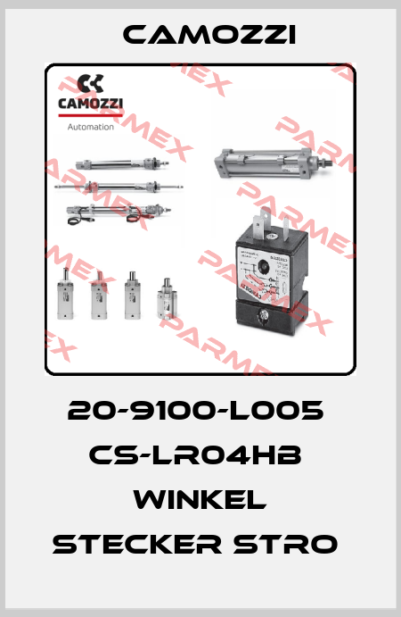 20-9100-L005  CS-LR04HB  WINKEL STECKER STRO  Camozzi