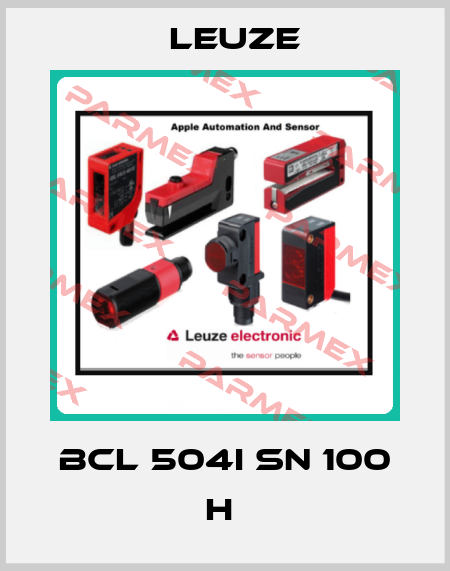 BCL 504i SN 100 H  Leuze