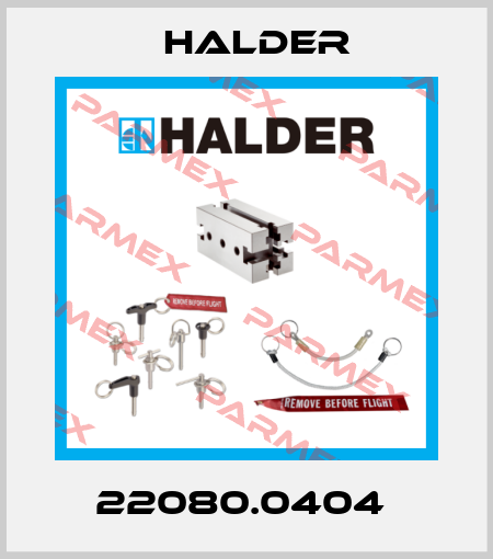 22080.0404  Halder
