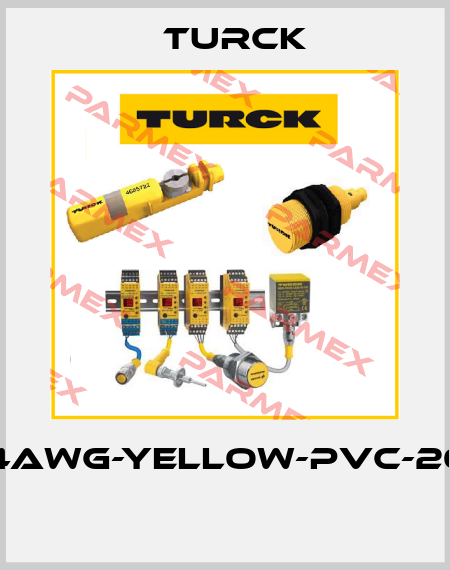 3/24AWG-YELLOW-PVC-200M  Turck