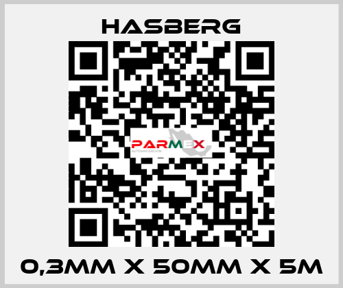 0,3MM X 50MM X 5M  Hasberg