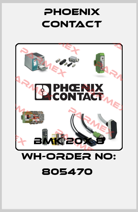 BMK 20X 8 WH-ORDER NO: 805470  Phoenix Contact