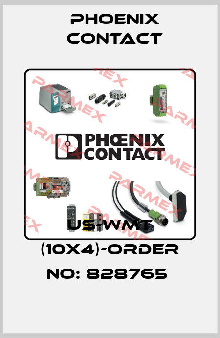 US-WMT (10X4)-ORDER NO: 828765  Phoenix Contact