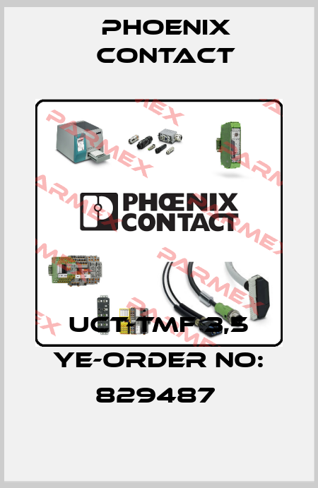 UCT-TMF 3,5 YE-ORDER NO: 829487  Phoenix Contact