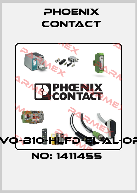 HC-EVO-B10-HLFD-EL-AL-ORDER NO: 1411455  Phoenix Contact