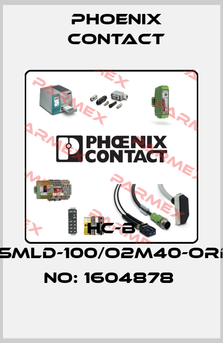 HC-B 48-SMLD-100/O2M40-ORDER NO: 1604878  Phoenix Contact