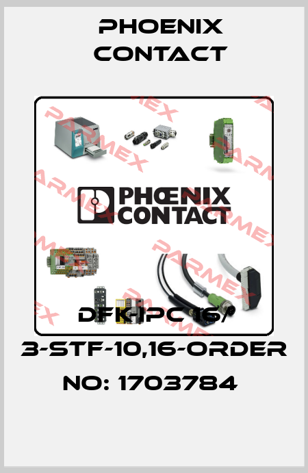 DFK-IPC 16/ 3-STF-10,16-ORDER NO: 1703784  Phoenix Contact