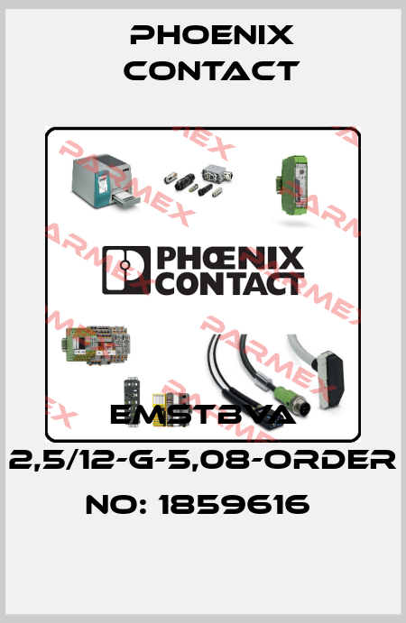 EMSTBVA 2,5/12-G-5,08-ORDER NO: 1859616  Phoenix Contact