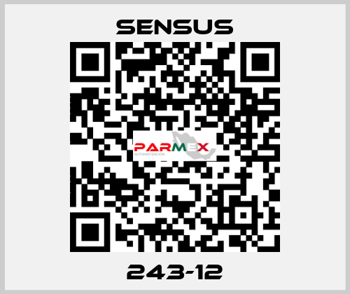 243-12 Sensus