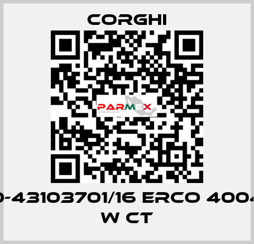 0-43103701/16 ERCO 4004 W CT Corghi