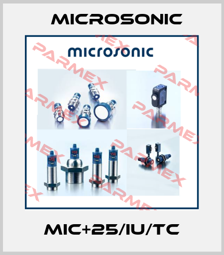 mic+25/IU/TC Microsonic