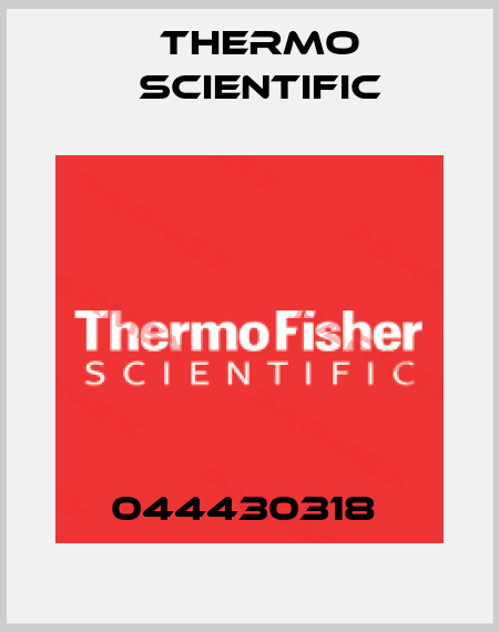 044430318  Thermo Scientific