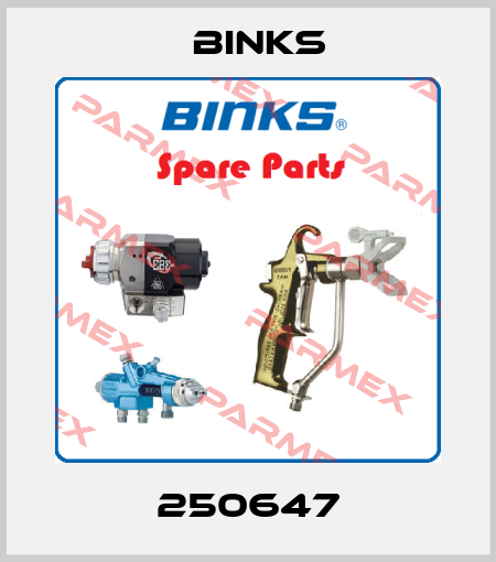 250647  Binks