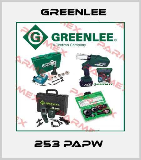 253 PAPW  Greenlee