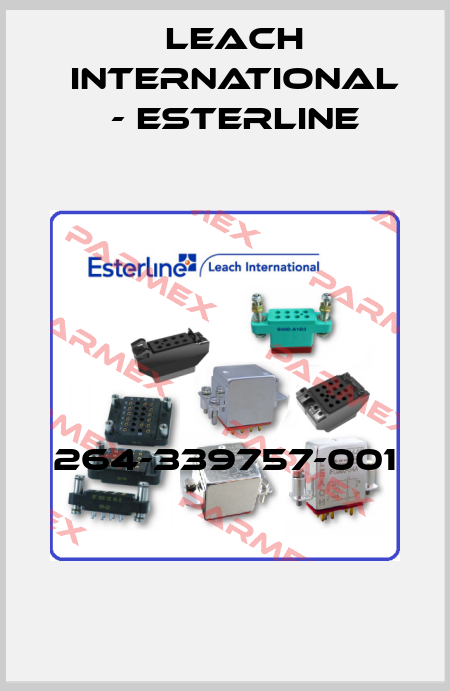 264-339757-001  Leach International - Esterline