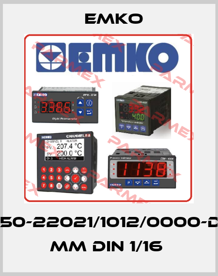 ESM-4450-22021/1012/0000-D:48x48 mm DIN 1/16  EMKO