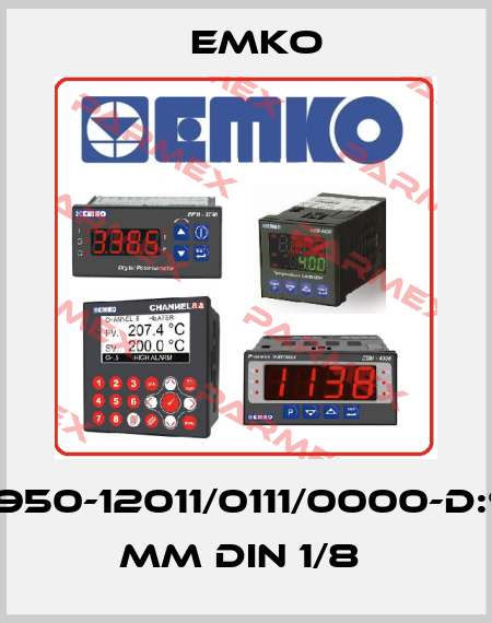 ESM-4950-12011/0111/0000-D:96x48 mm DIN 1/8  EMKO