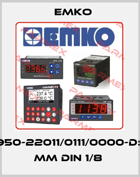 ESM-4950-22011/0111/0000-D:96x48 mm DIN 1/8  EMKO
