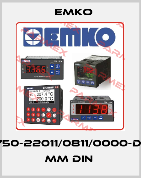 ESM-7750-22011/0811/0000-D:72x72 mm DIN  EMKO