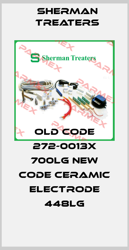 old code 272-0013x 700LG new code Ceramic Electrode 448lg Sherman Treaters