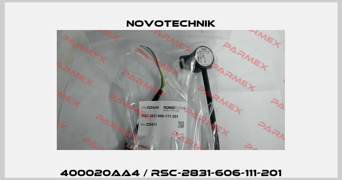 400020AA4 / RSC-2831-606-111-201 Novotechnik