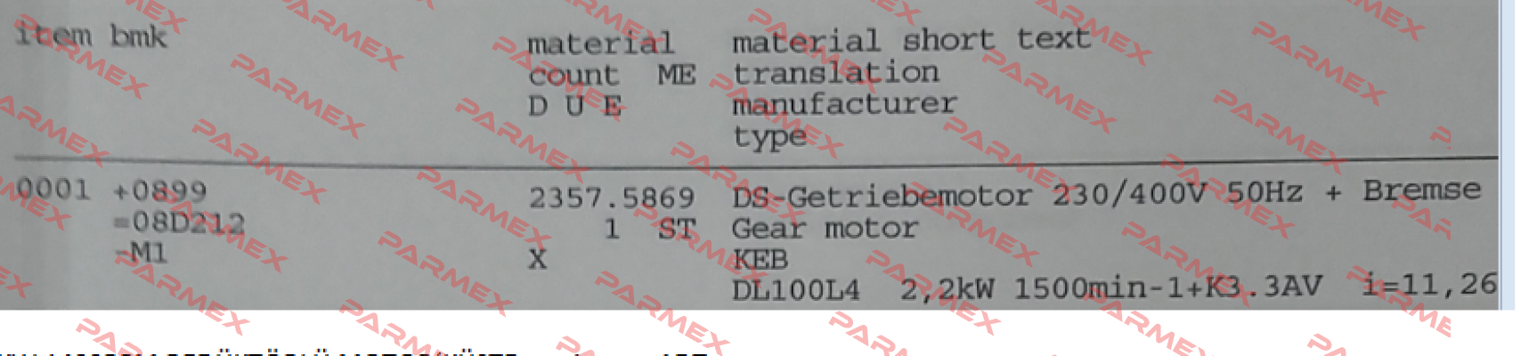 DL100L4 obsolete, replacement K33AV DM100LC4 B04 TS LAIPPLE KEB