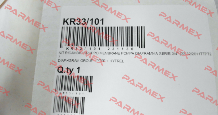 KR33/101 Raasm