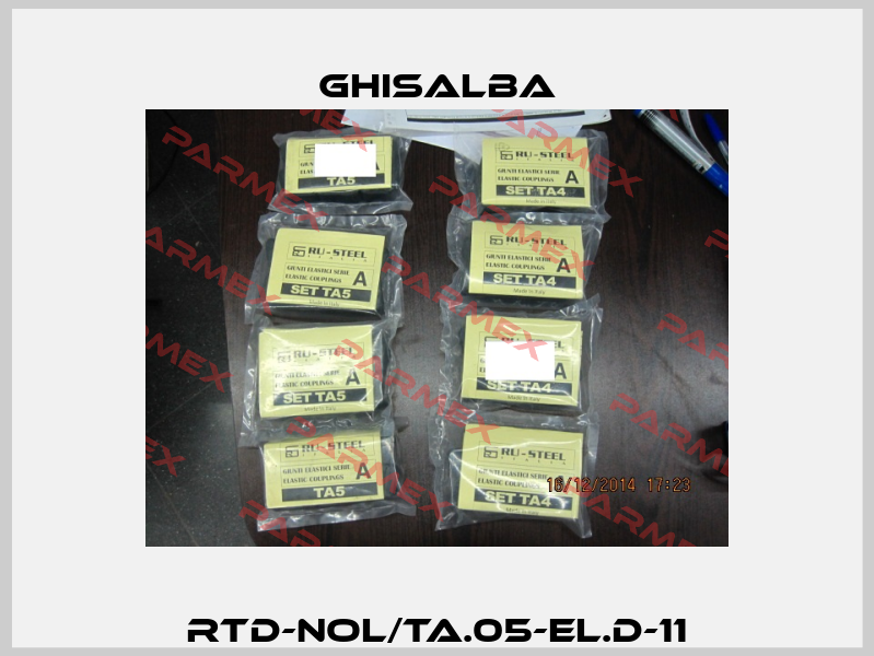 RTD-NOL/TA.05-EL.D-11 Ghisalba
