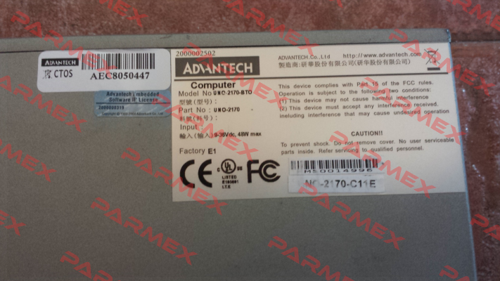 UNO-2170-BTO, 2170-C11E  Advantech