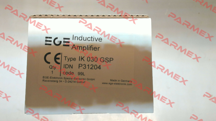 p/n: P31204, Type: IK 030 GSP Ege