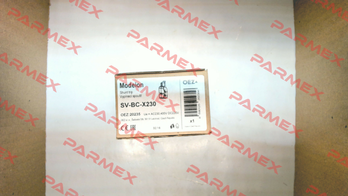 Art. No. OEZ:20235, Type: SV-BC-X230 OEZ