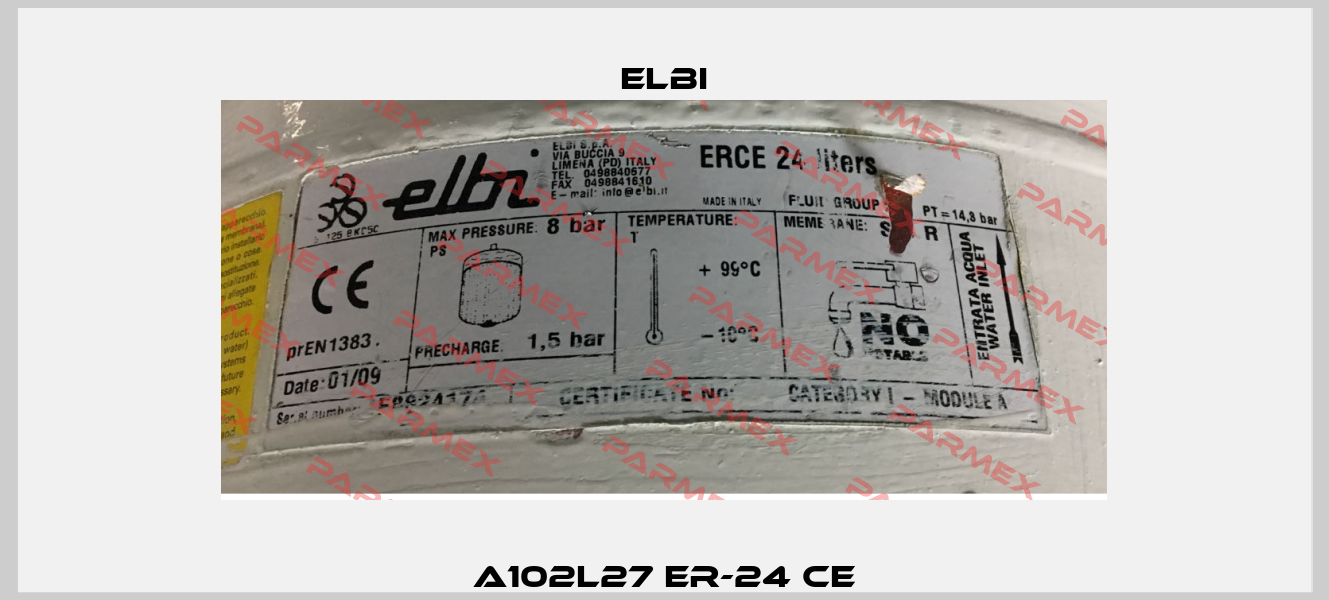 A102L27 ER-24 CE Elbi