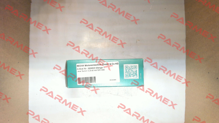 P/N: 320603, Type: CLS-40 Bedia