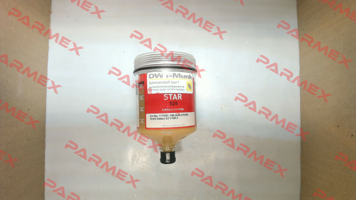 perma STAR LC 120 mit Shell Gadus S3 V100 2-117029(4.8kg/l) Perma