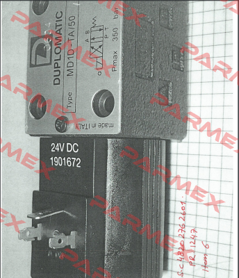 MD1D-TA/50 replaced by DS3-TA/10N-D00 old code / new code  DS3.TA Duplomatic