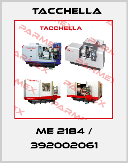 ME 2184 / 392002061 Tacchella