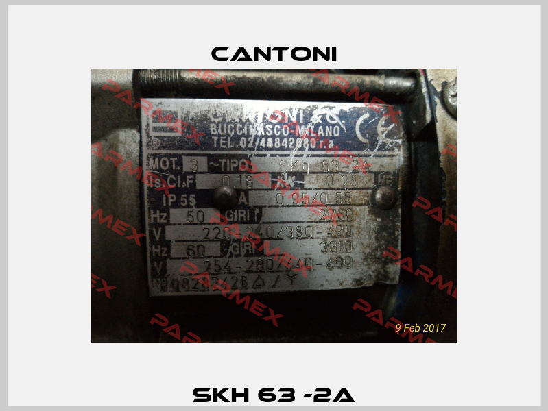 SKH 63 -2A Cantoni