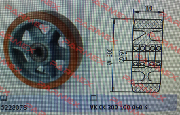 VK.CK 300/100/ 050/4  Vulkoprin