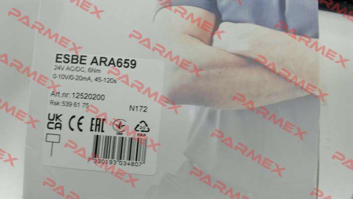 PN: 12520200 / Type: ARA 659 Esbe