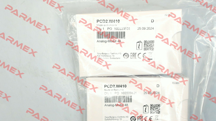 PCD2.W410 PN 9600470 Saia-Burgess