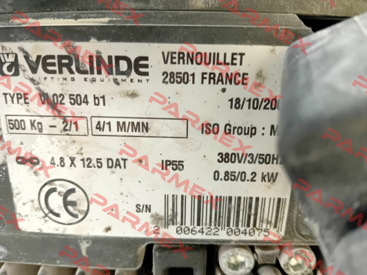 VI.02 504 B1 Verlinde
