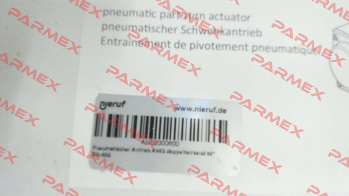 P/N: AN02000600 NIERUF