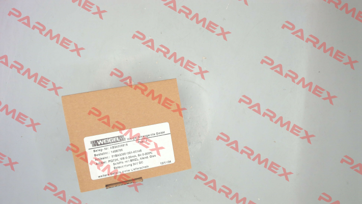PQ72K (MB: 0-20mA) Weigel