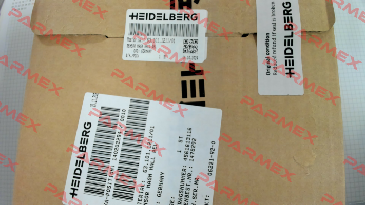 Sensor MAGN HALL REL Irion-Vosseler